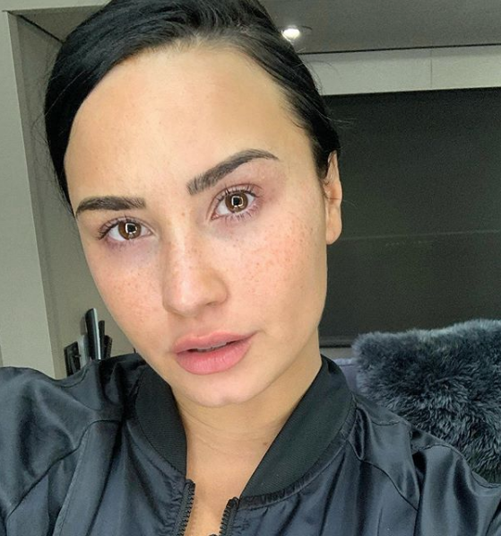 Demi Lovato Geen make-up