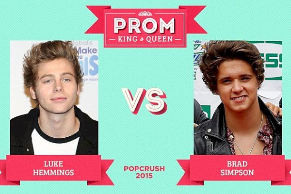 Luke Hemmings contre Brad Simpson – MaiD Celebrity Prom King of 2015 [ROUND 1]