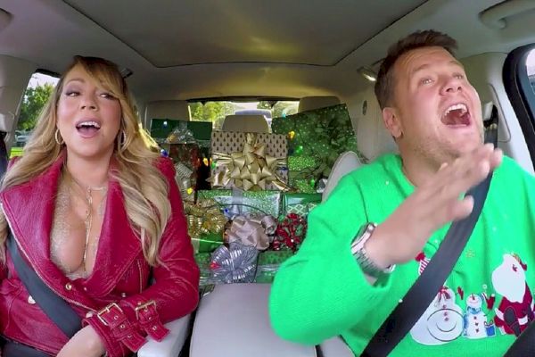 Джеймс Корден нанимает Мэрайю Кэри, Адель, Леди Гагу и других для «Все, что я хочу на Рождество» Carpool Karaoke