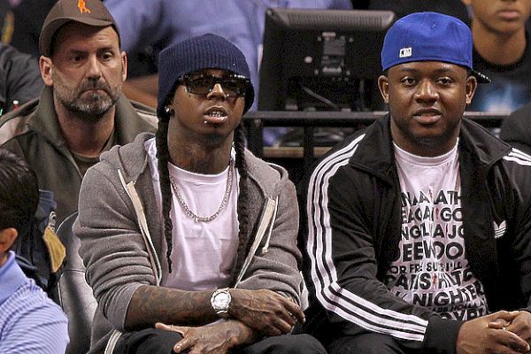 Lil Wayne snubbed OKC Thunder Vs. Spurs NBA izslēgšanas spēle